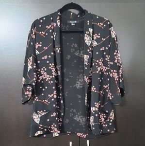 Forever 21 Kimono Style Open Front Jacket